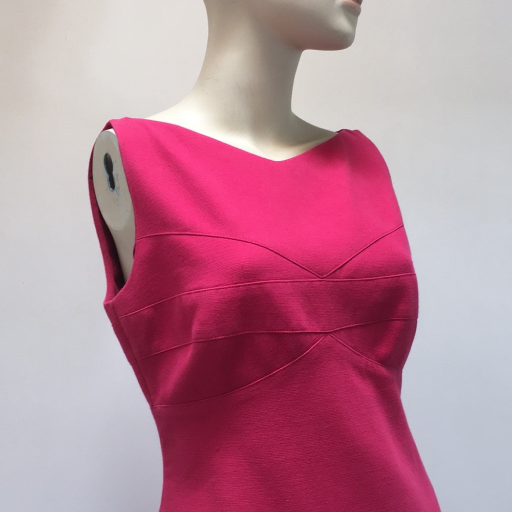 🌈✨Narciso Rodriguez Rose Cotton Sheath Dress 42💝 - Picture 2 of 8